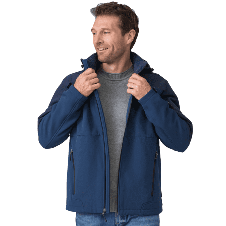 Free Country Men's Flat Lands Hurricane Softshell Jacket for $50 Free Country Men's Flat Lands Hurricane Softshell Jacket for $50