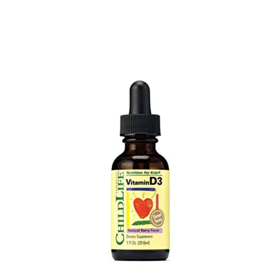 GNC ChildLife Essentials - Vitamin D3 Mixed Berry 1 oz [Health and Beauty] for $11