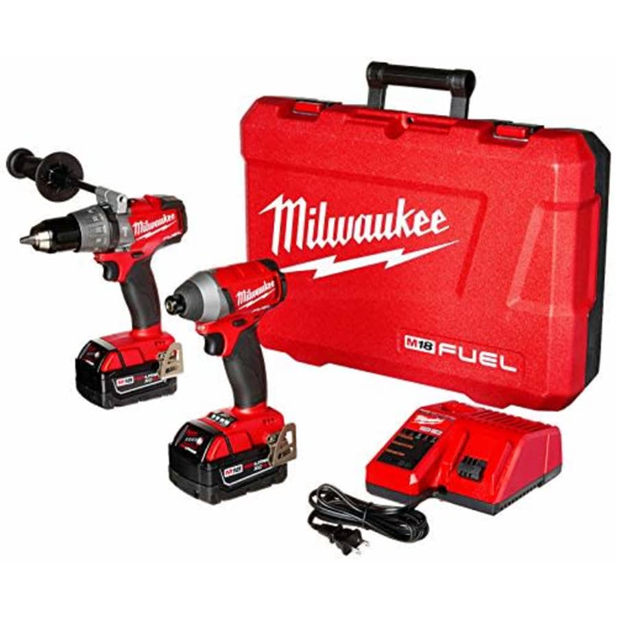 MILWAUKEE'S 2897-22 M18 Fuel 2-Tool Combo Kit, Red for $374