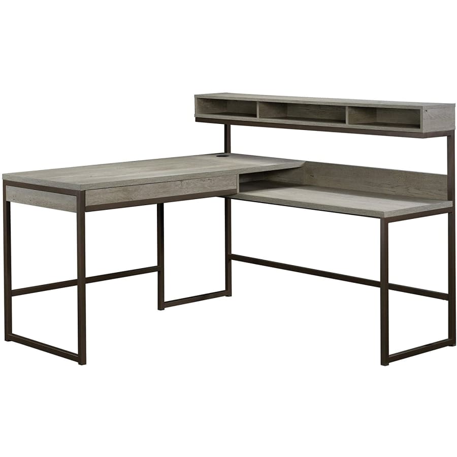 Sauder Manhattan Gate 59" L-Shaped Desk for $300 Sauder Manhattan Gate 59" L-Shaped Desk for $300