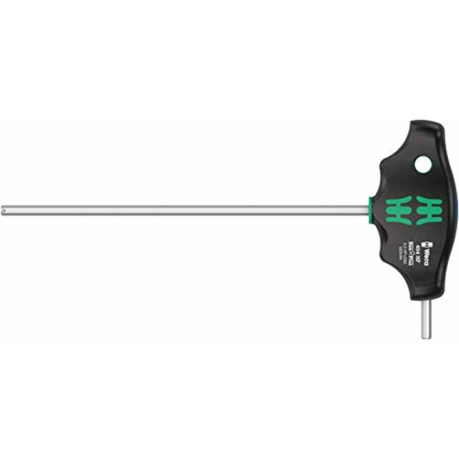 Wera - 5023344001 455 HF T-handle hexagon screwdriver Hex-Plus with holding function, 5 x 200 mm for $15 Wera - 5023344001 455 HF T-handle hexagon screwdriver Hex-Plus with holding function, 5 x 200 mm for $15