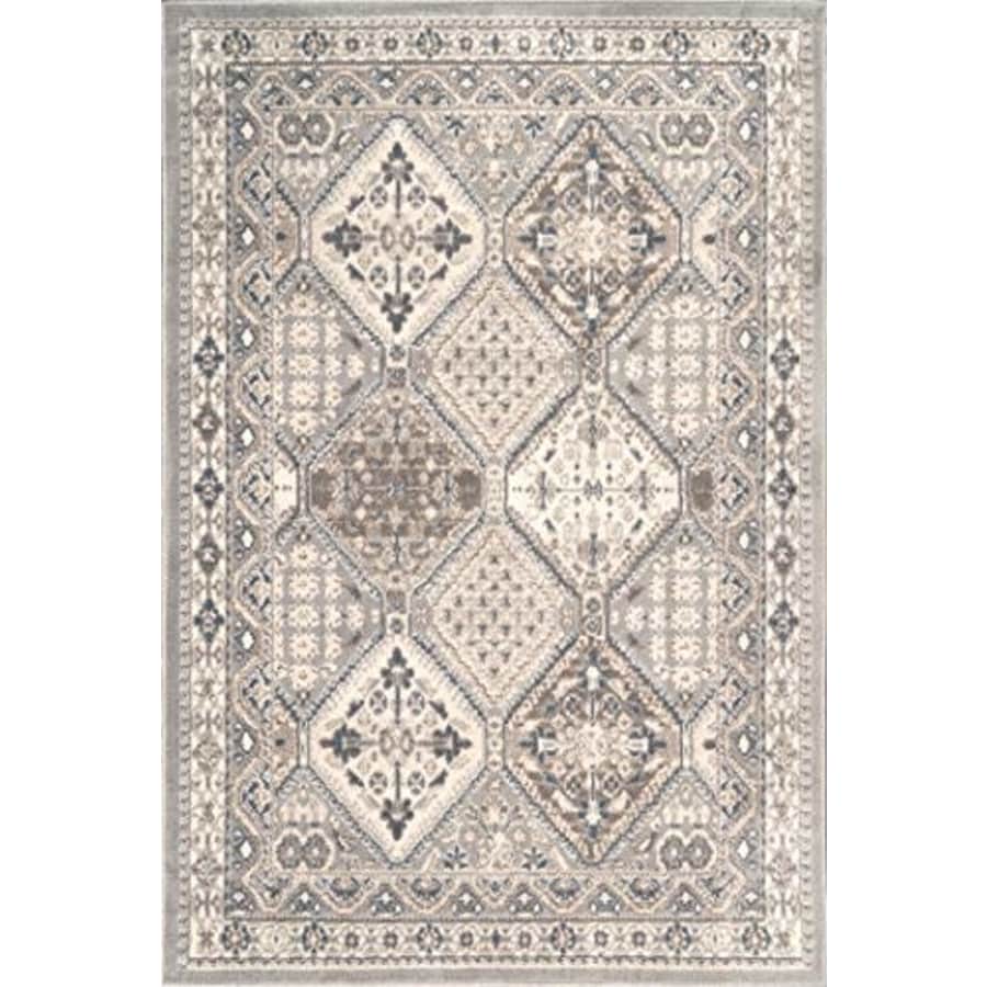 nuLOOM Becca Vintage Tile Area Rug, 3' x 5', Grey for $25 nuLOOM Becca Vintage Tile Area Rug, 3' x 5', Grey for $25
