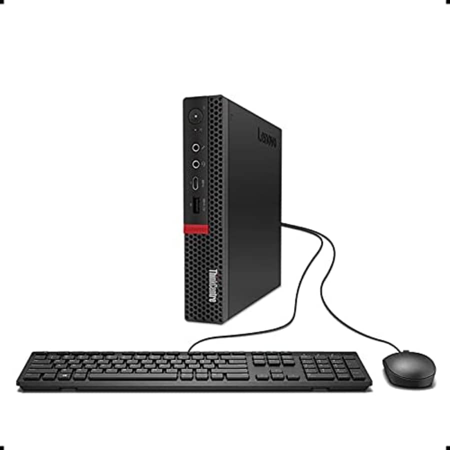 Lenovo ThinkCentre M720q 10T7002CUS Desktop Computer - Intel Core i5 8th Gen i5-8400T 1.70 GHz - 8 for $143