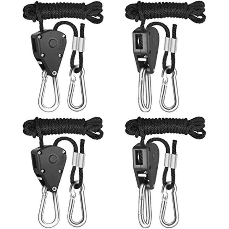 iPower 1/8" 8ft Rope Clip Hanger 2-Pack for $7