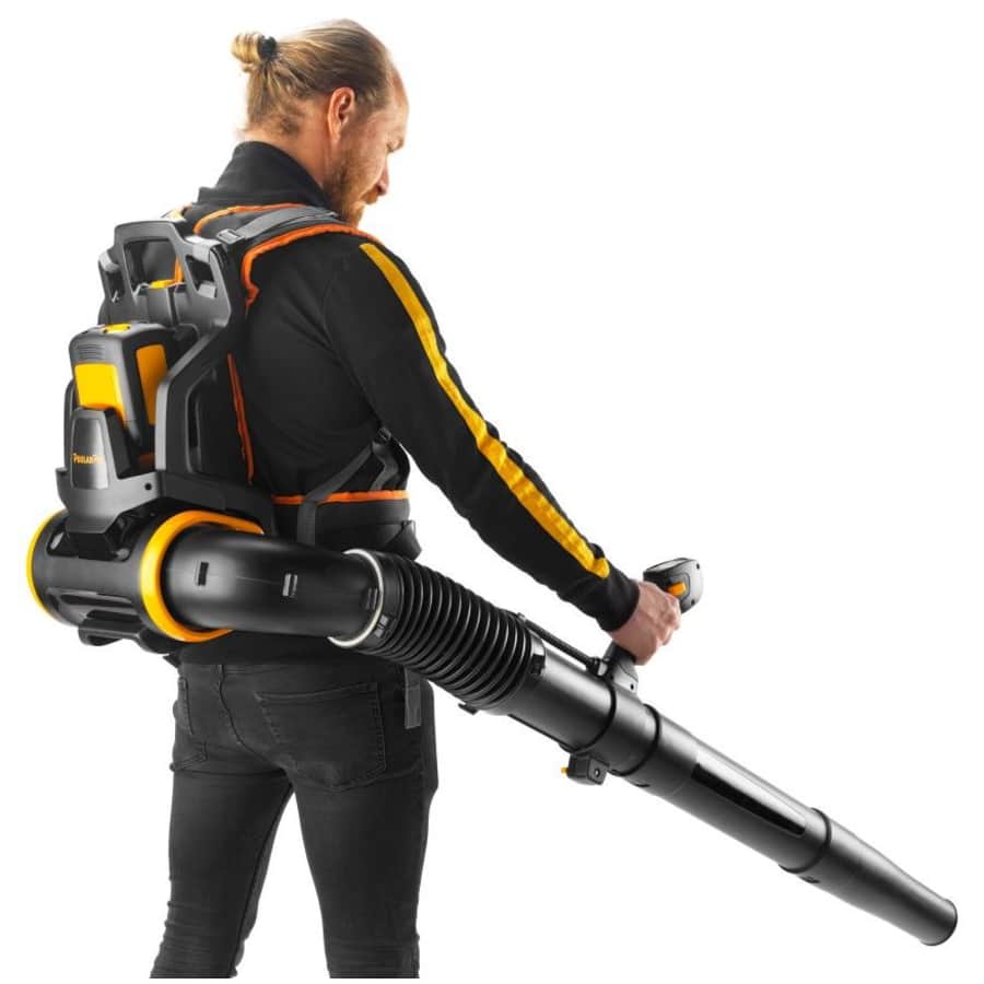Poulan Pro 58V Cordless Backpack Leaf Blower for $160 Poulan Pro 58V Cordless Backpack Leaf Blower for $160