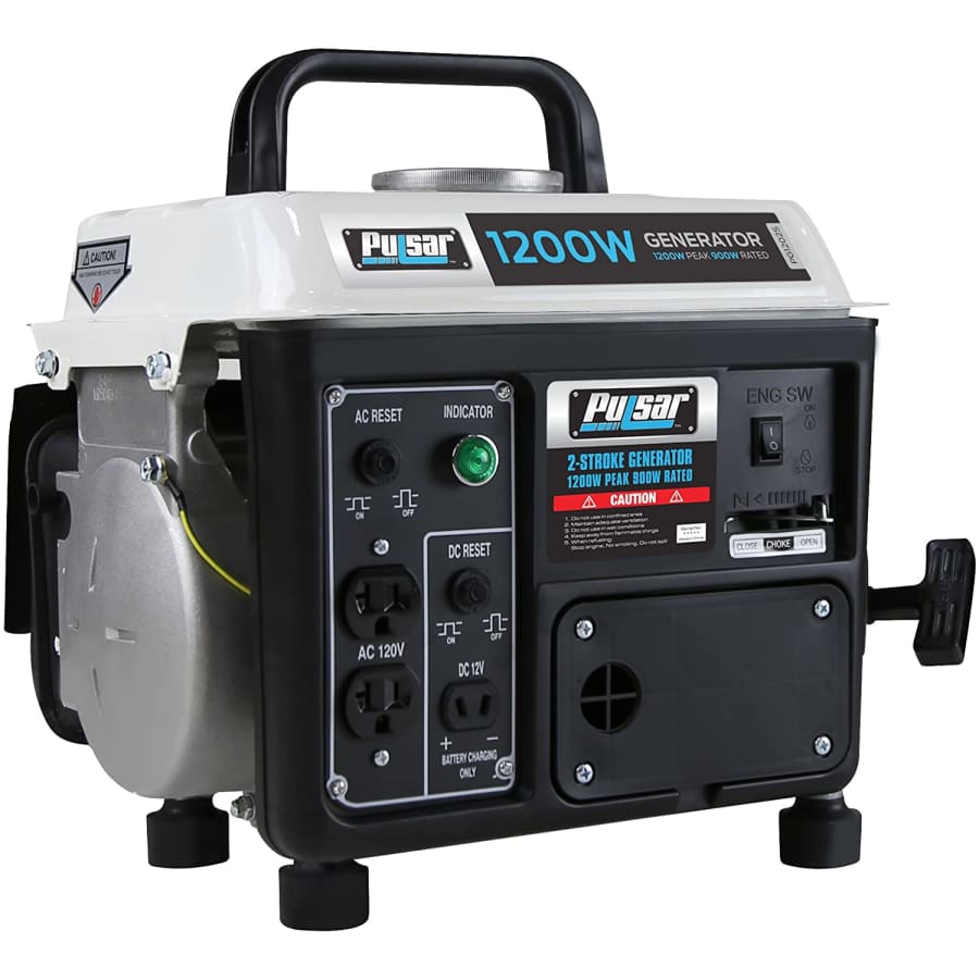 Pulsar 1,200W Gas Powered Generator for $149 Pulsar 1,200W Gas Powered Generator for $149