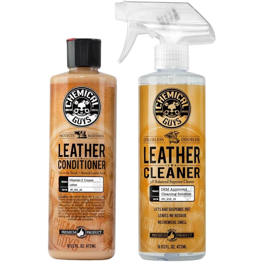 Chemical Guys Complete Leather Care Kit for $30