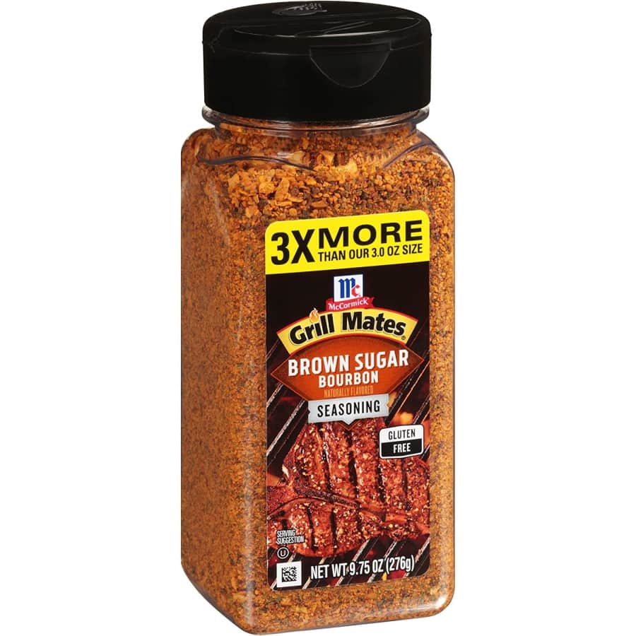 McCormick Grill Mates 9.75-oz. Brown Sugar Bourbon Seasoning for $6