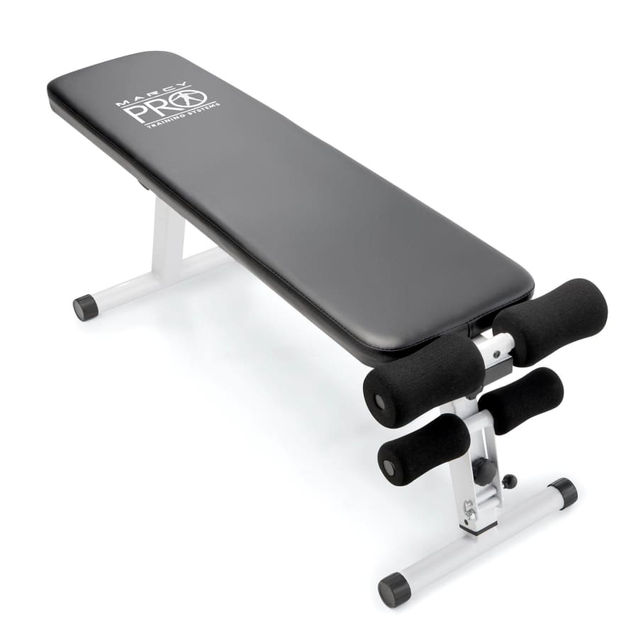 Marcy Pro Deluxe Adjustable Flat Folding Weight Bench for $78 Marcy Pro Deluxe Adjustable Flat Folding Weight Bench for $78