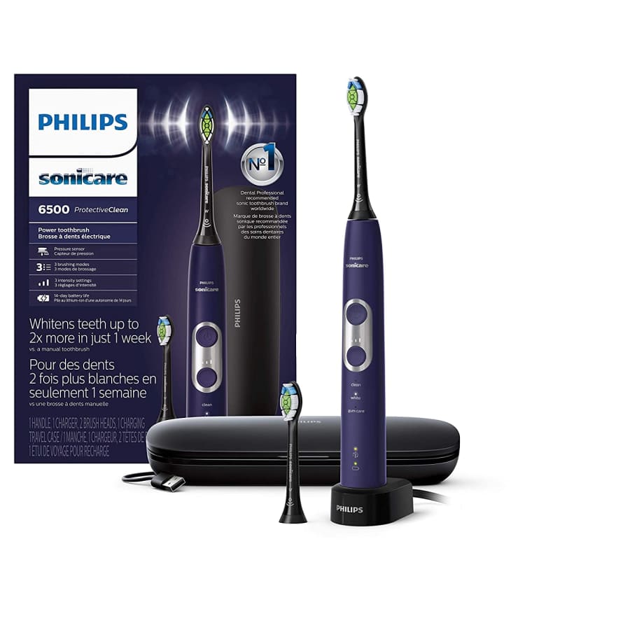 Philips Sonicare ProtectiveClean 6500 Rechargeable Electric Toothbrush for $180 Philips Sonicare ProtectiveClean 6500 Rechargeable Electric Toothbrush for $180