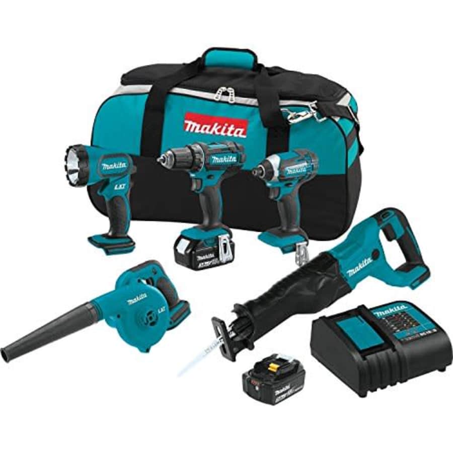 Makita 18V LXT Cordless 5-Piece Combo Kit for $480 Makita 18V LXT Cordless 5-Piece Combo Kit for $480