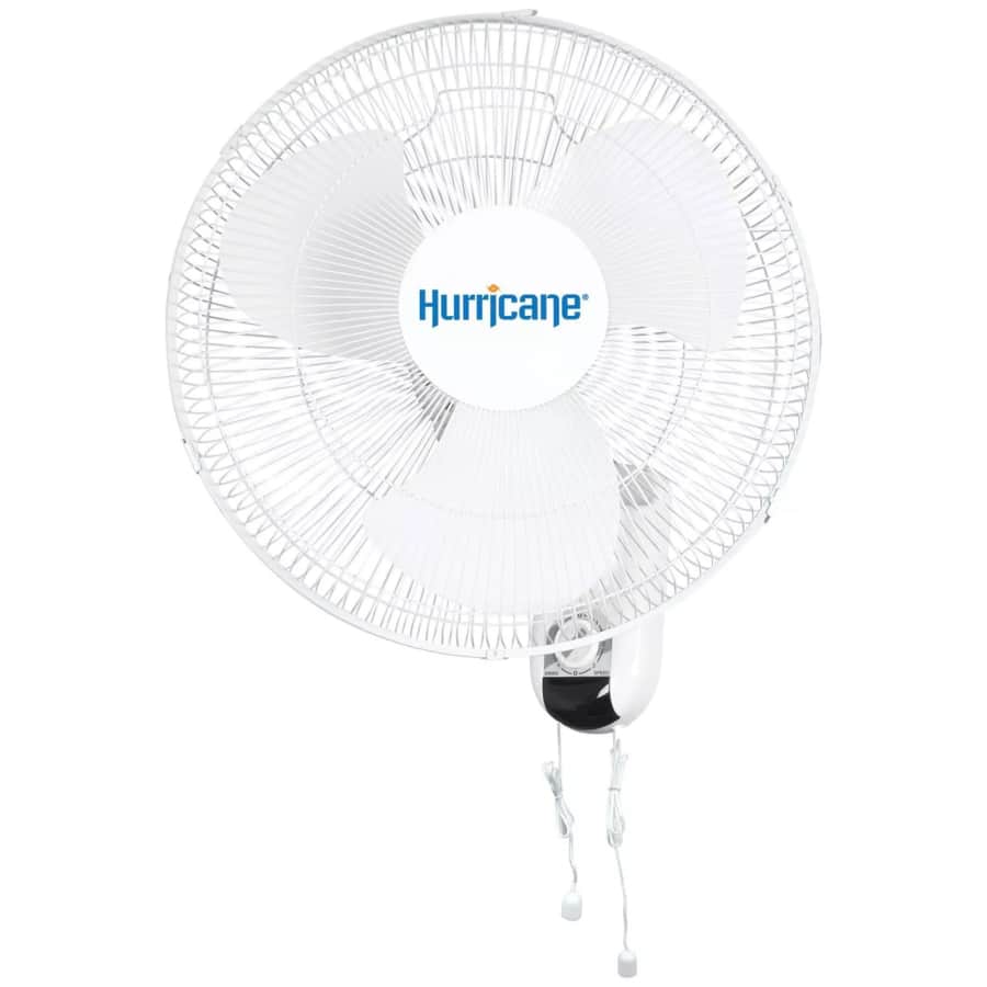 Hurricane Classic 16" Wall Mounted Fan for $31 Hurricane Classic 16" Wall Mounted Fan for $31
