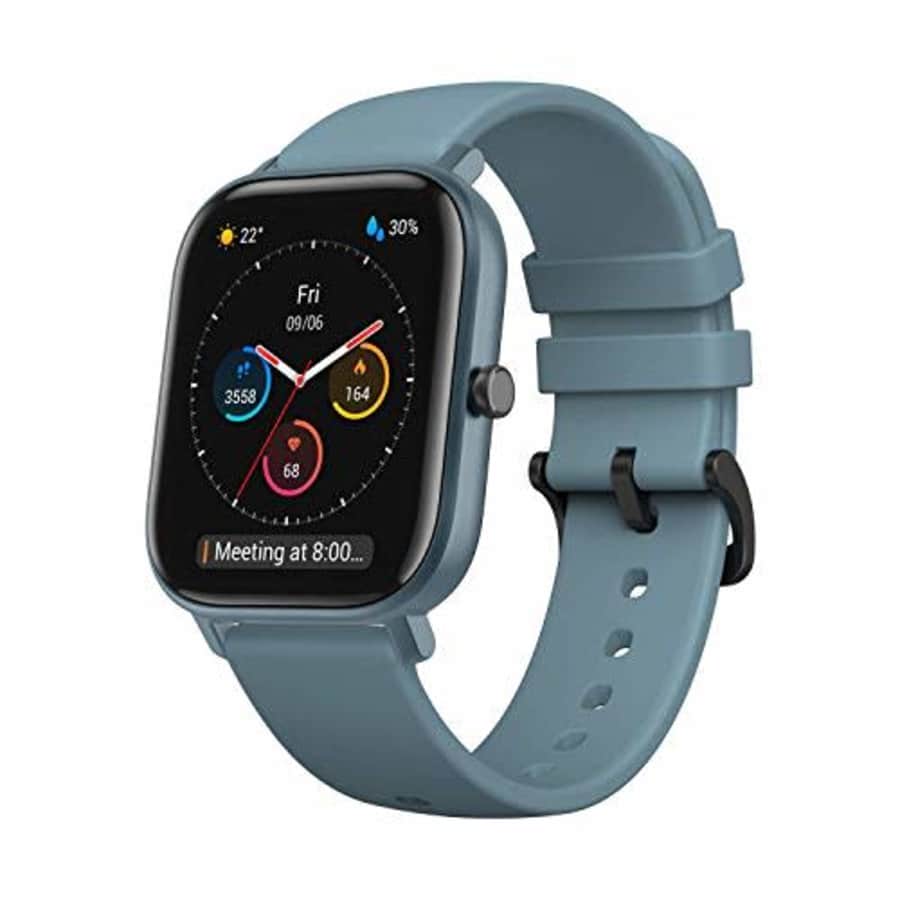 Amazfit GTS Fitness Smartwatch with Heart Rate Monitor, 14-Day Battery Life, Music Control, 1.65" for $70 Amazfit GTS Fitness Smartwatch with Heart Rate Monitor, 14-Day Battery Life, Music Control, 1.65" for $70