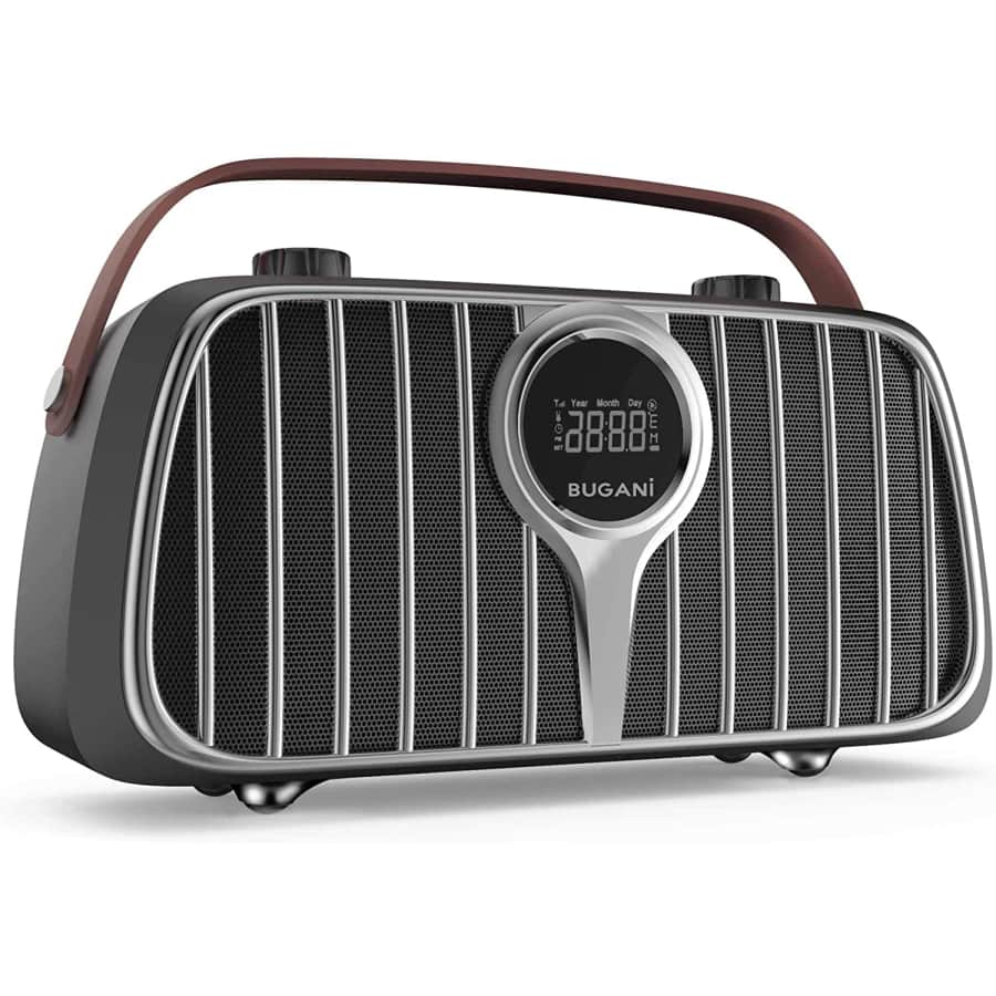 Bugani 40W Bluetooth Retro Speaker for $35