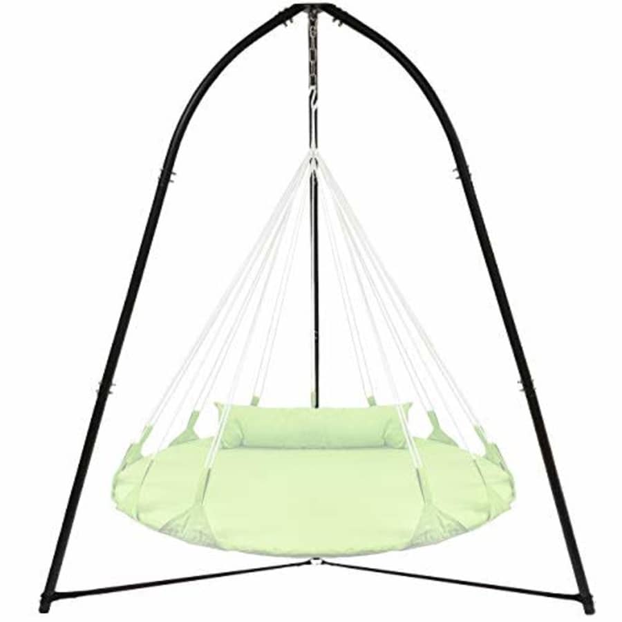 Sorbus Tripod Hanging Chair Stand- Heavy Duty Steel Sensory Swing Stand- Weather & Rust Resistant- for $100 Sorbus Tripod Hanging Chair Stand- Heavy Duty Steel Sensory Swing Stand- Weather & Rust Resistant- for $100