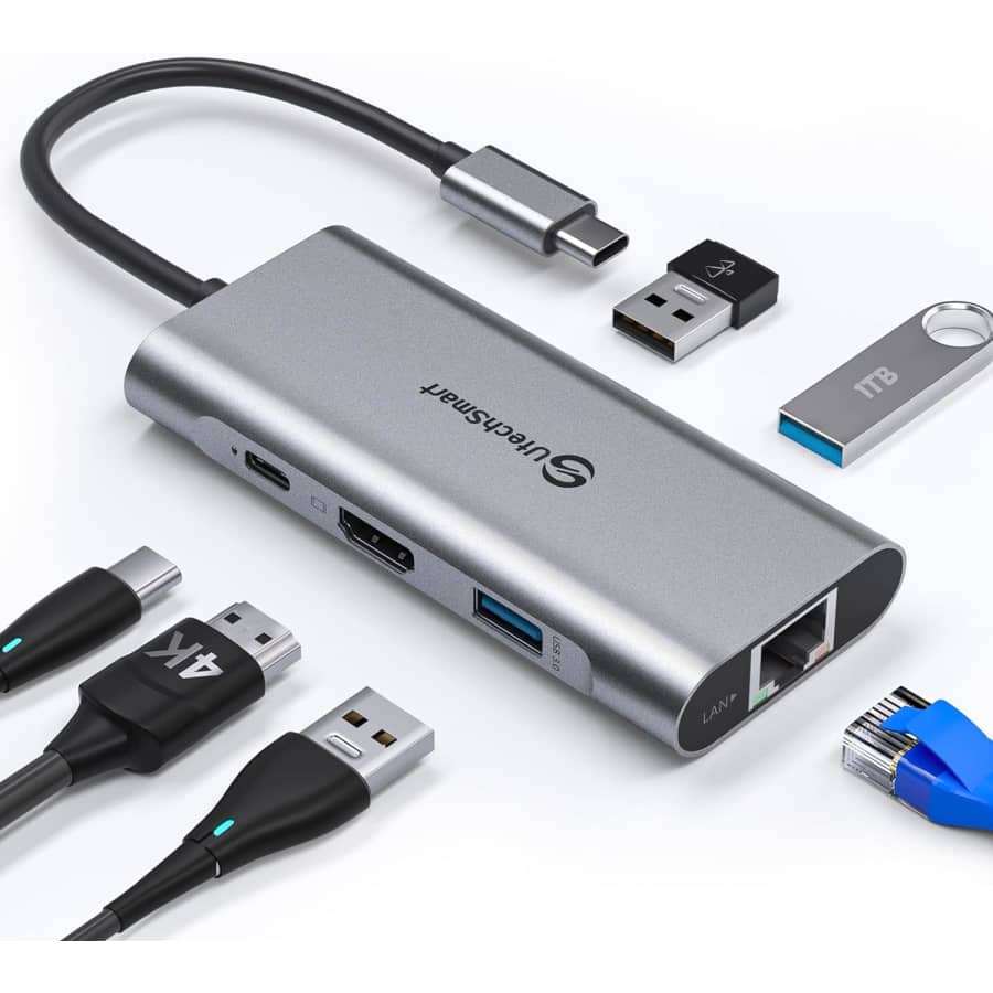 UtechSmart 6-in-1 USB-C Hub for $30