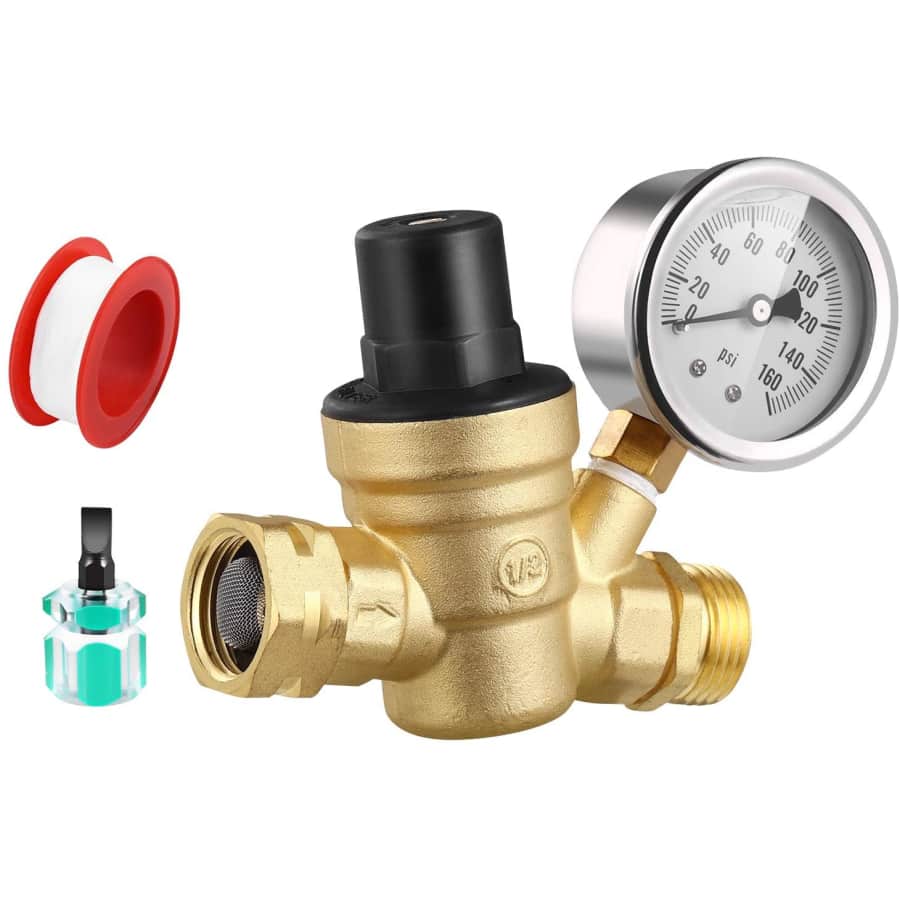 Goldpar 3/4" Water Pressure Regulator for $22 Goldpar 3/4" Water Pressure Regulator for $22