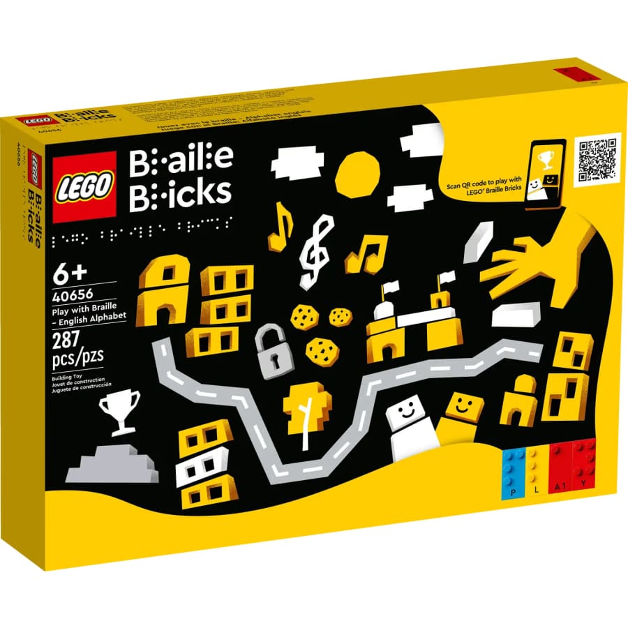LEGO Braille Bricks: Play with Braille - English Alphabet Building Kit for $90 LEGO Braille Bricks: Play with Braille - English Alphabet Building Kit for $90