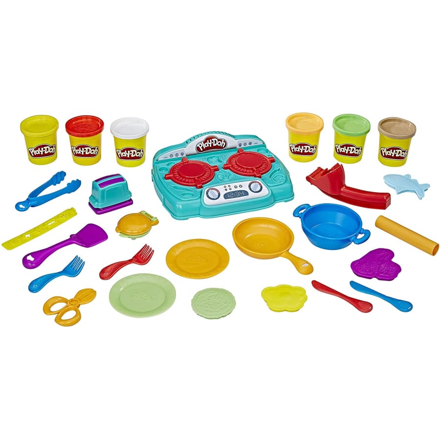 Play-Doh Kitchen Creations Stovetop Super Playset for $15