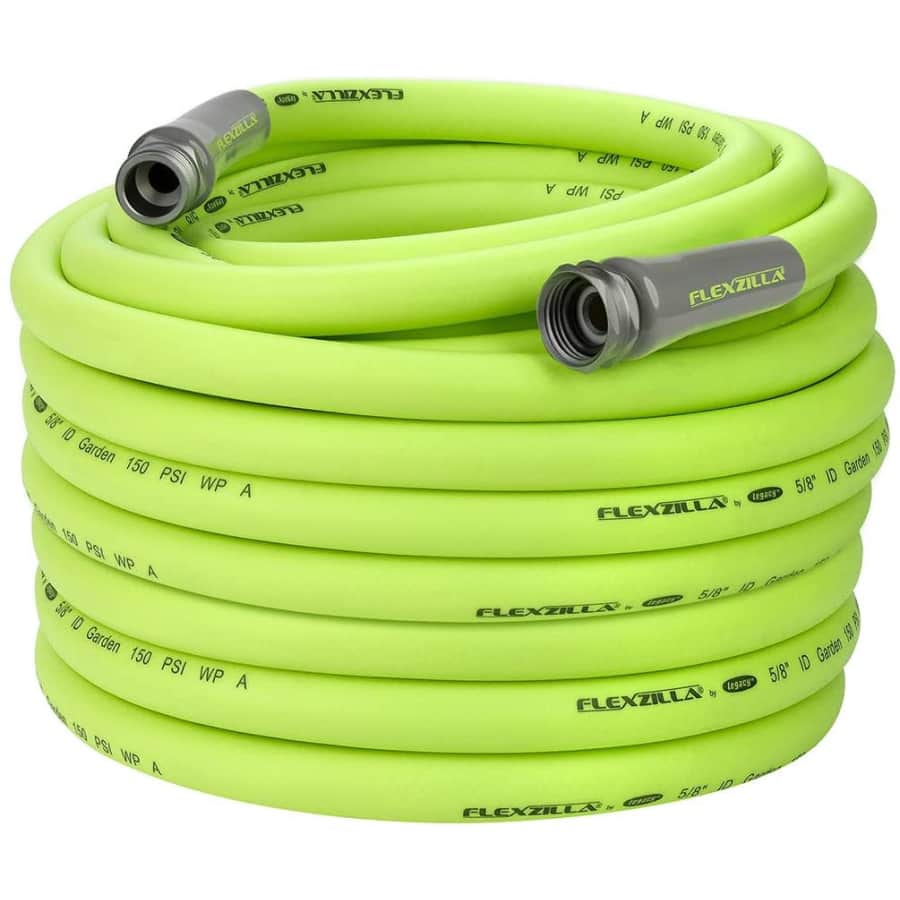 Flexzilla 100' x 5/8" Heavy-Duty Lightweight Garden Hose for $69 Flexzilla 100' x 5/8" Heavy-Duty Lightweight Garden Hose for $69