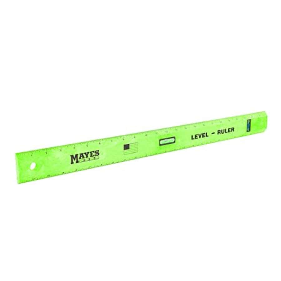 Great Neck Mayes 10743 Polystyrene Level Rule, 24 Inch Leveler Tool, Straight Edge, Easy to Read Center for $13 Great Neck Mayes 10743 Polystyrene Level Rule, 24 Inch Leveler Tool, Straight Edge, Easy to Read Center for $13