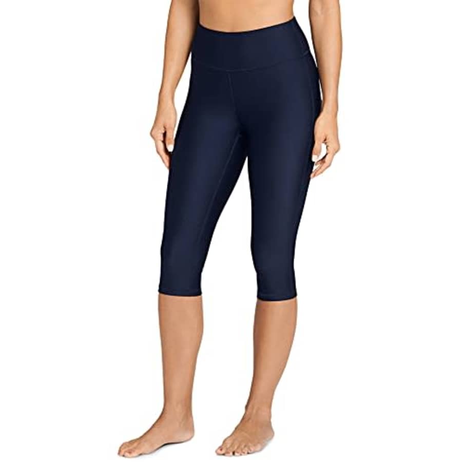 Jockey Women's Activewear Performance Judo Legging, Blue Velvet, 3X for $33