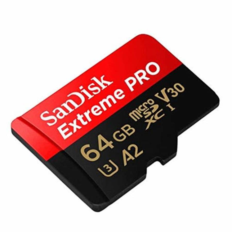 SanDisk 64GB Memory Card Extreme Pro Bundle Works with Gopro Hero 7 Black, Silver, Hero7 White for $19 SanDisk 64GB Memory Card Extreme Pro Bundle Works with Gopro Hero 7 Black, Silver, Hero7 White for $19