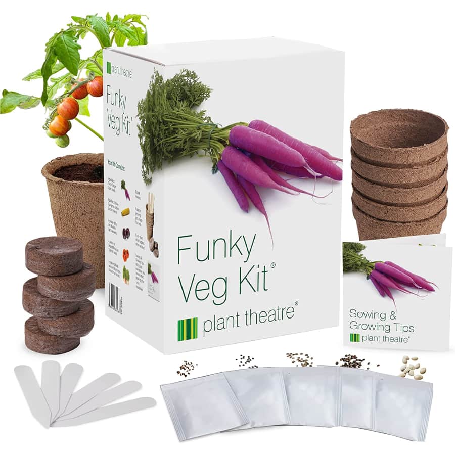 Plant Theatre Veggie Garden Starter Kits for $7