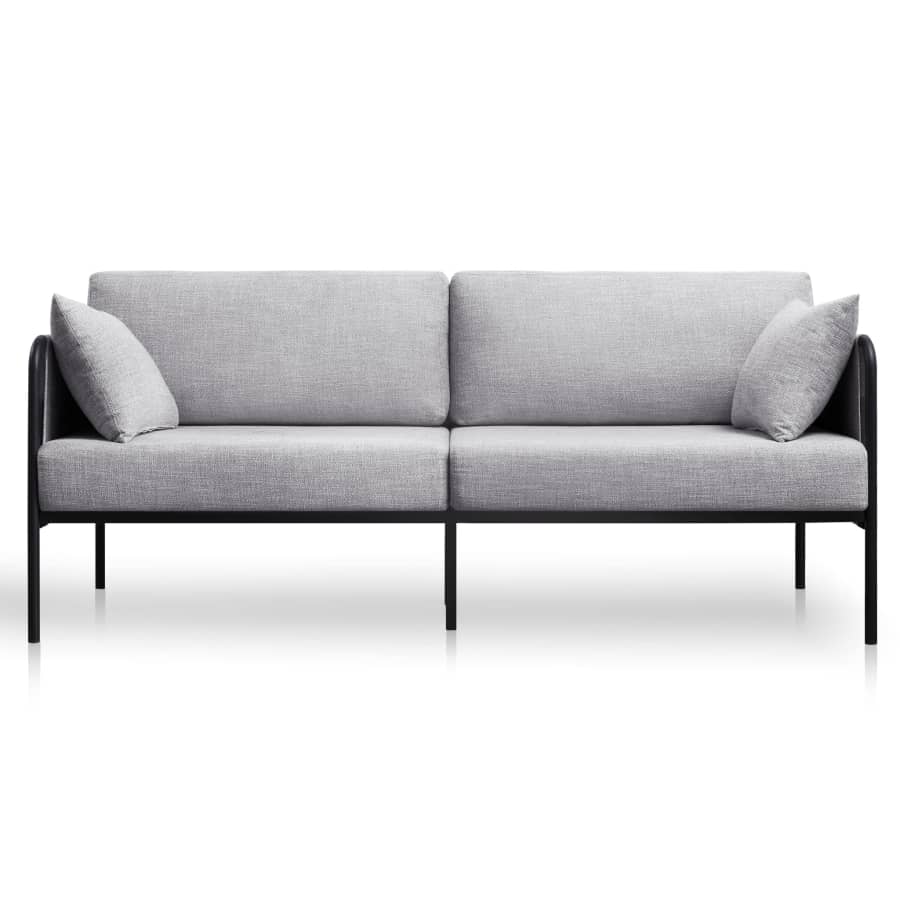 Moda Minimalist Upholstered Arm Sofa for $160