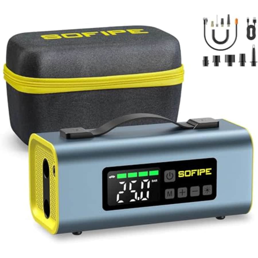 Sofipe 150-PSI Portable Air Compressor for $25 Sofipe 150-PSI Portable Air Compressor for $25