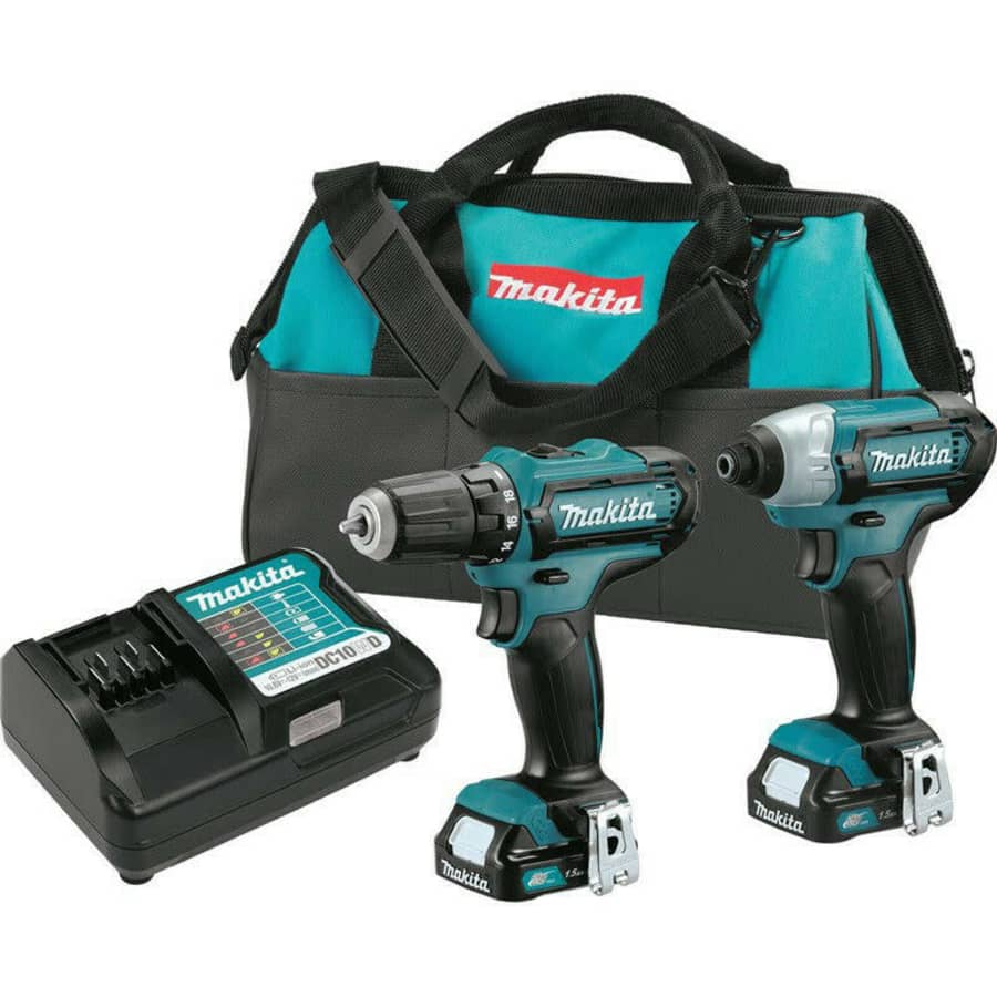 Makita CXT 12V 1/4" Impact and 3/8" Drill Driver Kit for $81