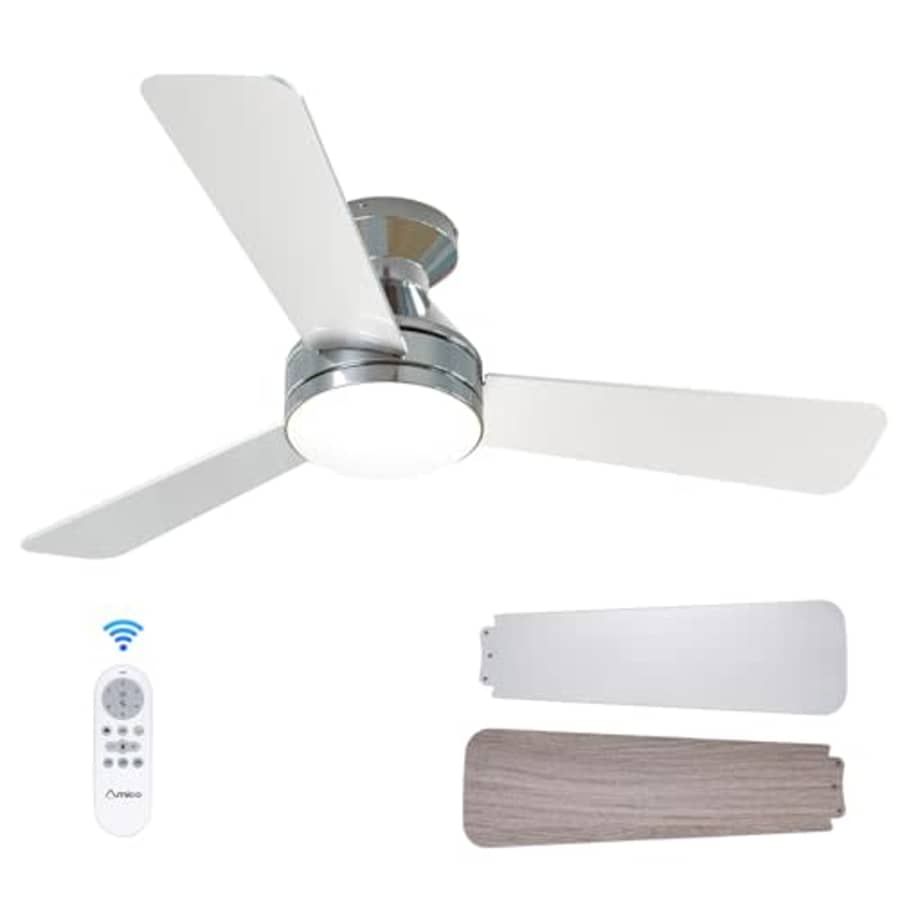 Amico Power Amico Ceiling Fans with Lights, 42 inch Low Profile Ceiling Fan with Light and Remote Control, for $80 Amico Power Amico Ceiling Fans with Lights, 42 inch Low Profile Ceiling Fan with Light and Remote Control, for $80