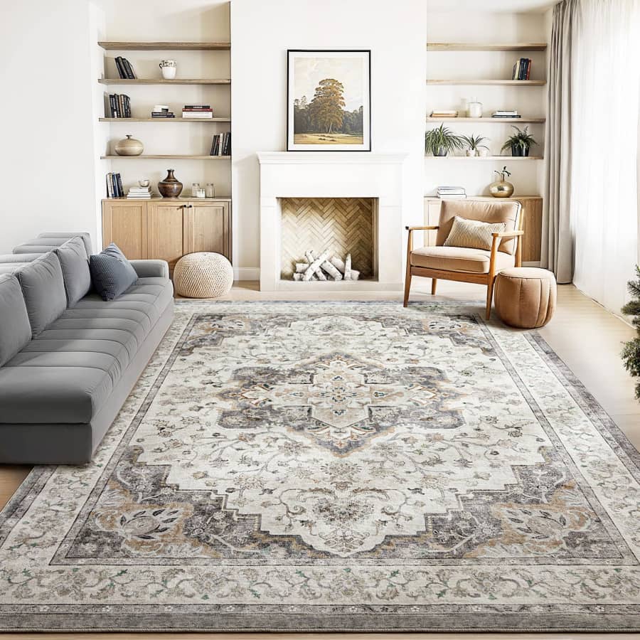 Marsail 8x10-Foot Vintage Area Rug for $55 Marsail 8x10-Foot Vintage Area Rug for $55