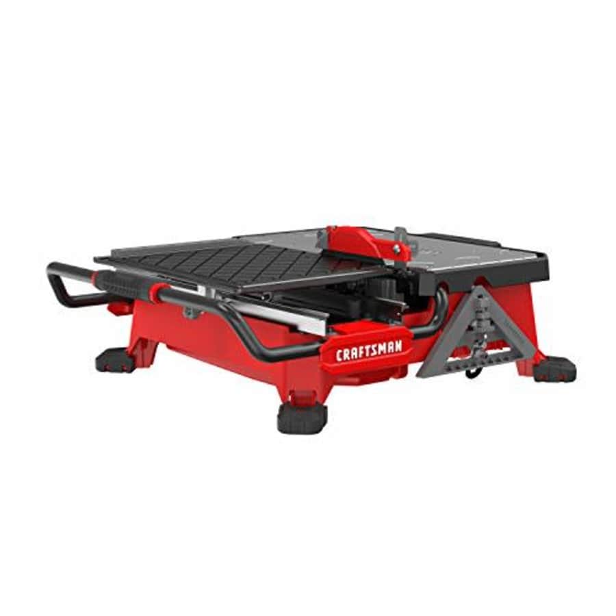 CRAFTSMAN 20V MAX Table Saw, Compact Sliding, Top Tile, 7-Inch (CMCS4000M1) for $388
