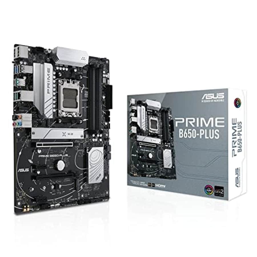 ASUS Prime B650-PLUS AMD B650(Ryzen 7000) ATX Motherboard(DDR5,PCIe 5.0 M.2,2.5Gb for $150