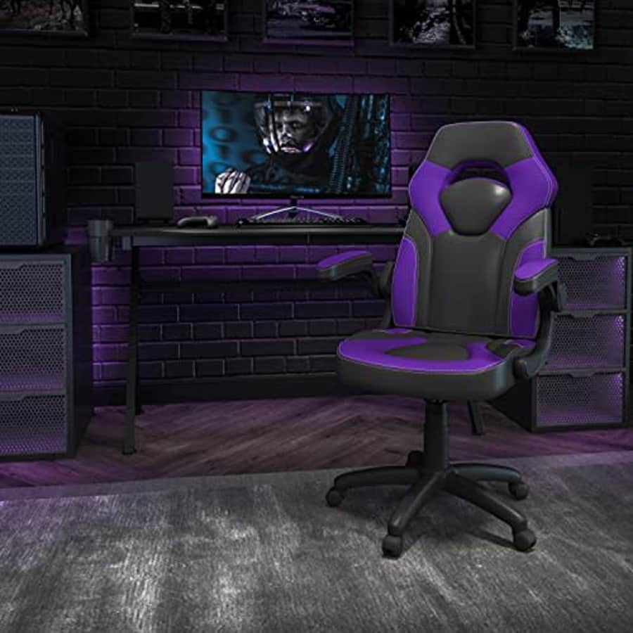 Flash Furniture X10 Gaming Chair Racing Office Ergonomic Computer PC Adjustable Swivel Chair with for $114