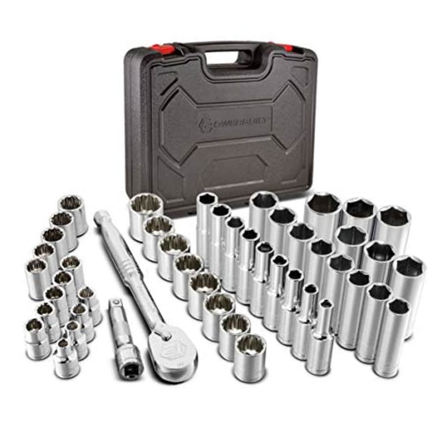 Powerbuilt 47 Piece Mechanics Tool Set, 3/8-inch Drive, SAE and Metric Socket Set, Standard, 72 for $61 Powerbuilt 47 Piece Mechanics Tool Set, 3/8-inch Drive, SAE and Metric Socket Set, Standard, 72 for $61