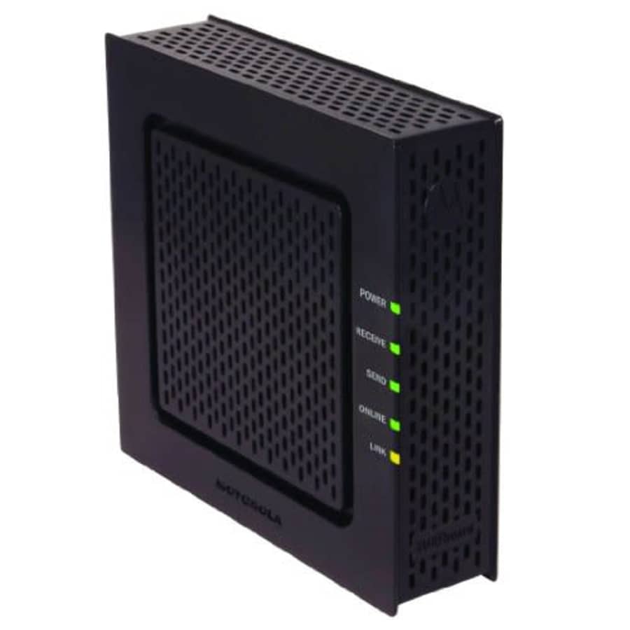 Motorola SB6120 SURFboard DOCSIS 3.0 eXtreme Broadband Cable Modem for $65 Motorola SB6120 SURFboard DOCSIS 3.0 eXtreme Broadband Cable Modem for $65