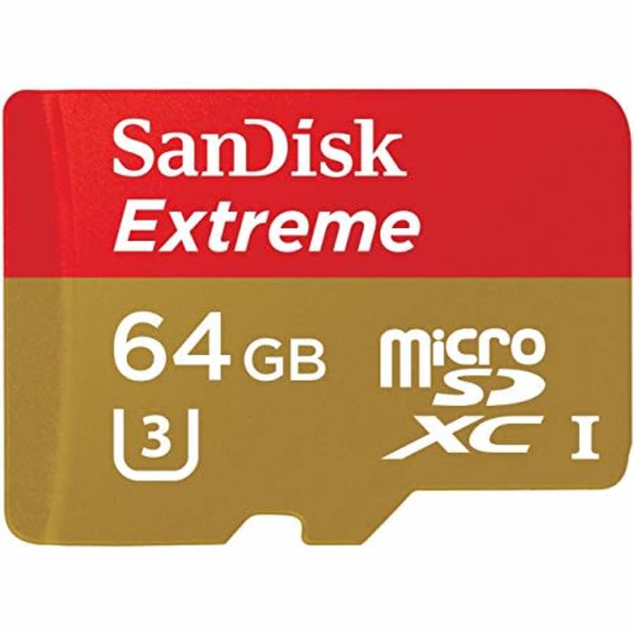 Sandisk Extreme MICROSDXC 64GB 90MB/S Flash Memory Card (SDSQXNE-064G-AN6MA) for $11