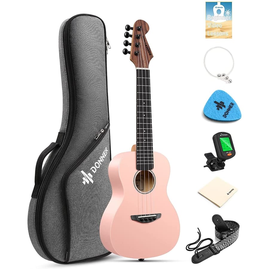 Donner 23" Concert Beginner Ukelele Kit for $35 Donner 23" Concert Beginner Ukelele Kit for $35