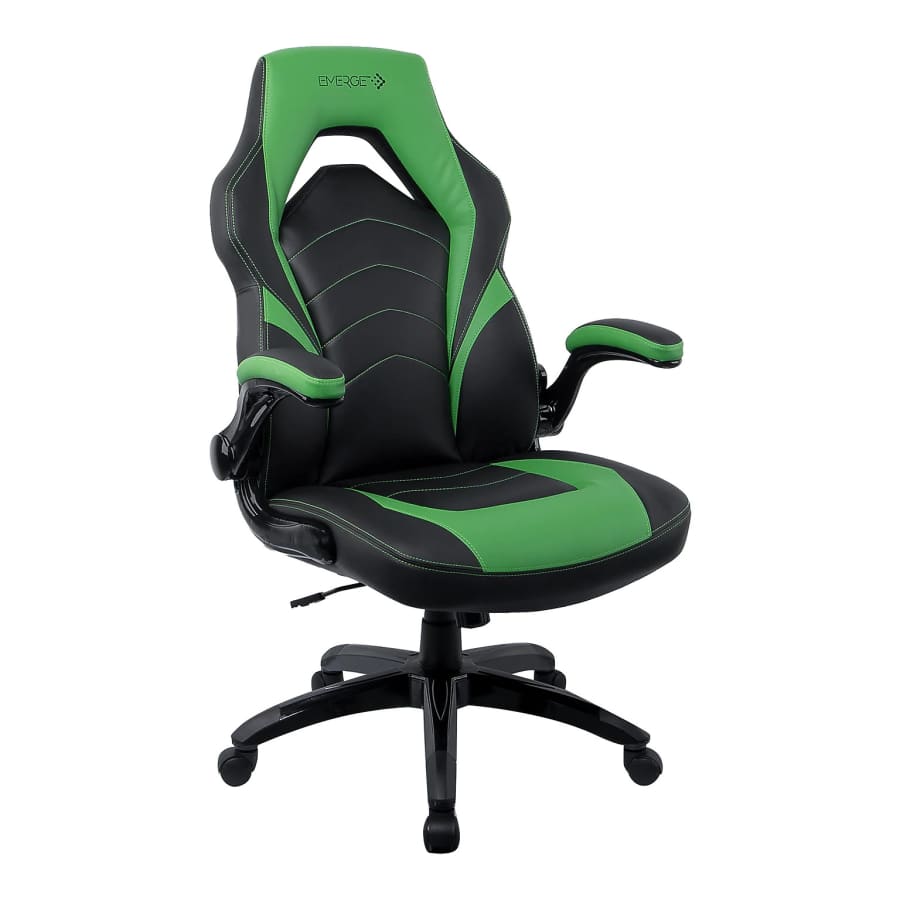 Staples Emerge Vortex Bonded Leather Gaming Chair for $125 Staples Emerge Vortex Bonded Leather Gaming Chair for $125
