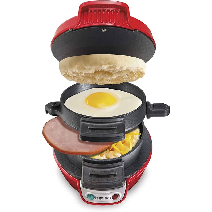 Hamilton Beach Breakfast Sandwich Maker for $30