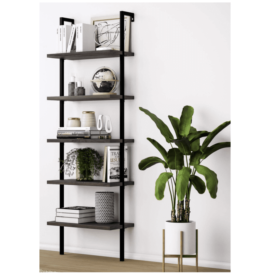 Nathan James Theo 5-Shelf Wood Modern Bookcase for $130