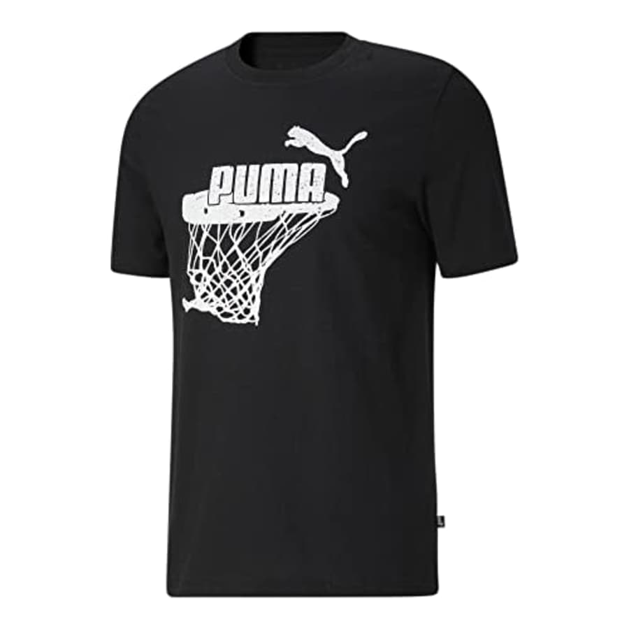 PUMA Men's Graphic Tee Shirt 1, Black 4.0, Medium for $18 PUMA Men's Graphic Tee Shirt 1, Black 4.0, Medium for $18
