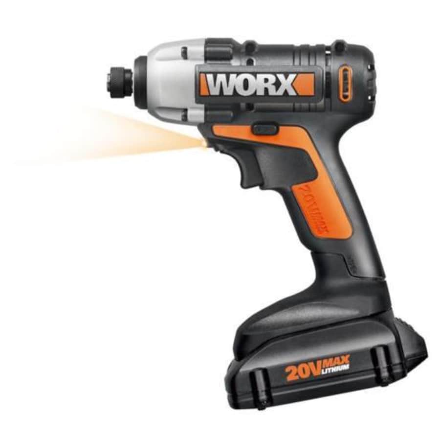 Worx 20V MaxLithium Cordless Powershare Impact Driver for $54