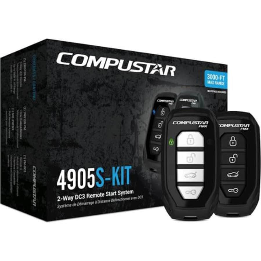 Compustar 2-Way Remote Start System: $300