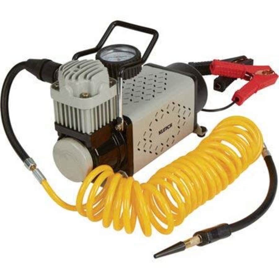 Klutch 12 Volt Heavy-Duty Portable Tire Inflator - 120 Max. PSI, 2.1 CFM for $100