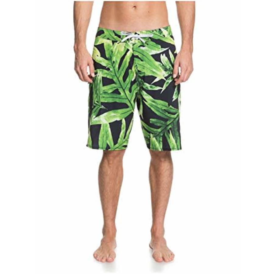 Quiksilver Men's Highline HI Variable 21 Boardshort Swim Trunk, Green Glow, 42 for $50