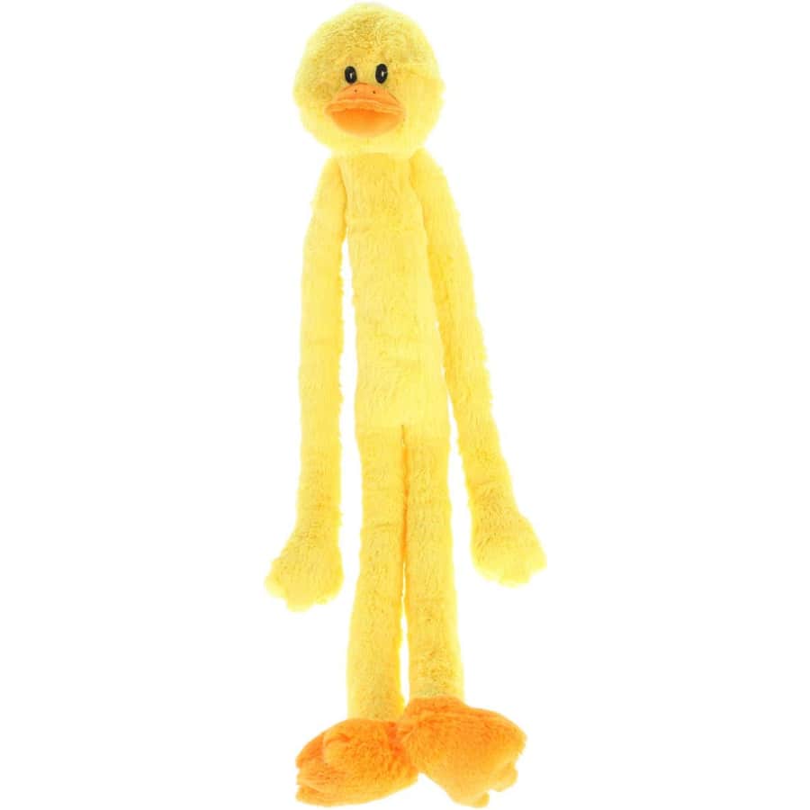 Multipet Swingin' Slevin 27" Duck Plush Dog Toy for $4