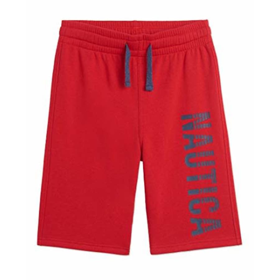 Nautica Boys' Knit Drawstring Shorts, Racer Red, Small (4) for $18 Nautica Boys' Knit Drawstring Shorts, Racer Red, Small (4) for $18